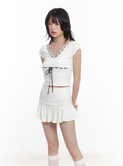 ribbon-v-neck-crop-t-shirt-cy520