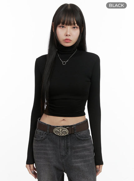 basic-slim-fit-high-neck-cropped-top-oo401