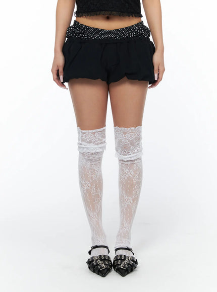 Layered Balloon Shorts CA516