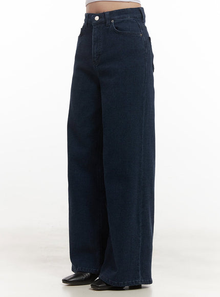 Jasmine Fleece-Lined Wide-Leg Jeans CJ515