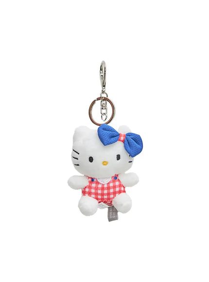blue-ribbon-gingham-kitty-keychain-cl528