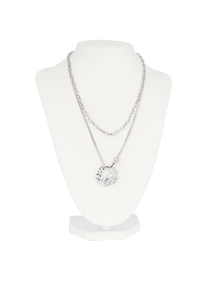 wave-double-layer-necklace-f502