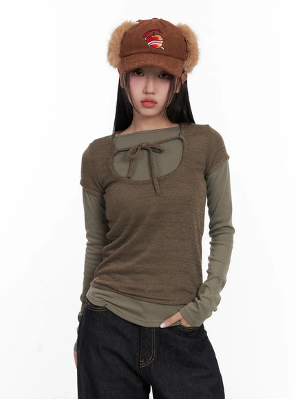 layered-knit-tie-top-set-cd501
