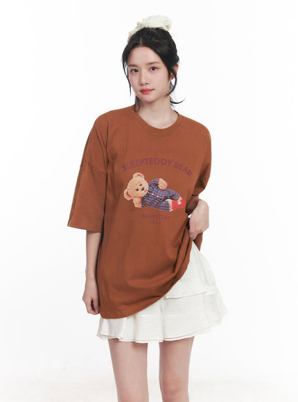 teddy-graphic-oversize-t-shirt-cy526