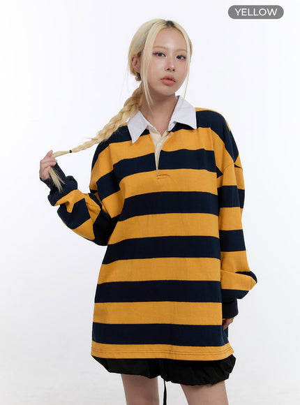 oversized-button-collared-stripe-shirt-co422