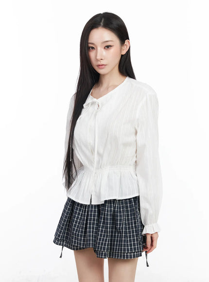 shirred-ribbon-blouse-cm519