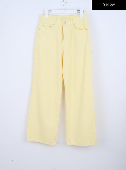 Color Cotton Pants Unisex CY318
