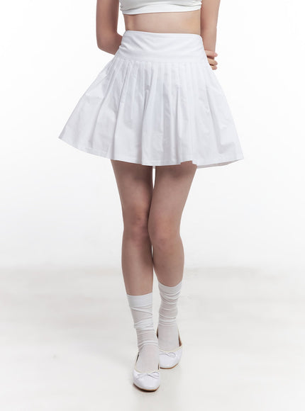 cotton-pleated-mini-skirt-cy519