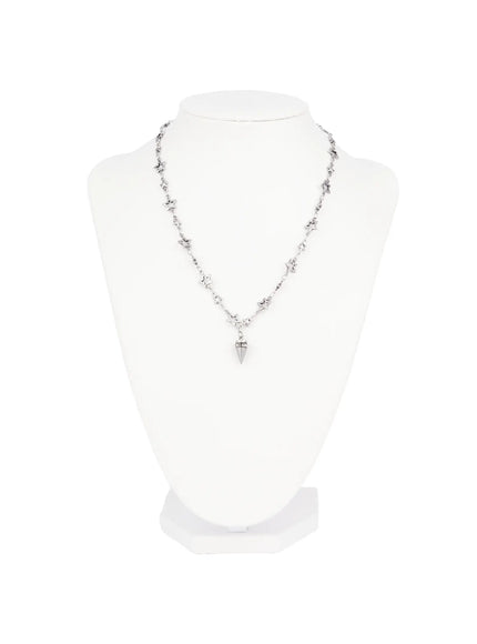 star-chain-cone-pendant-necklace-cj523