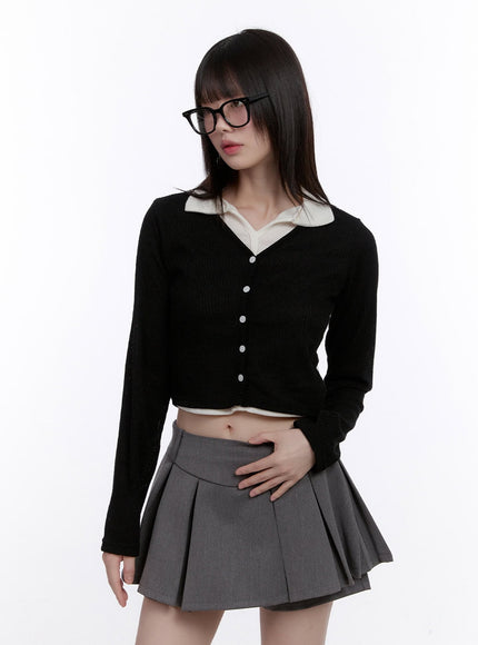 slim-fit-collar-layered-cardigan-cf512