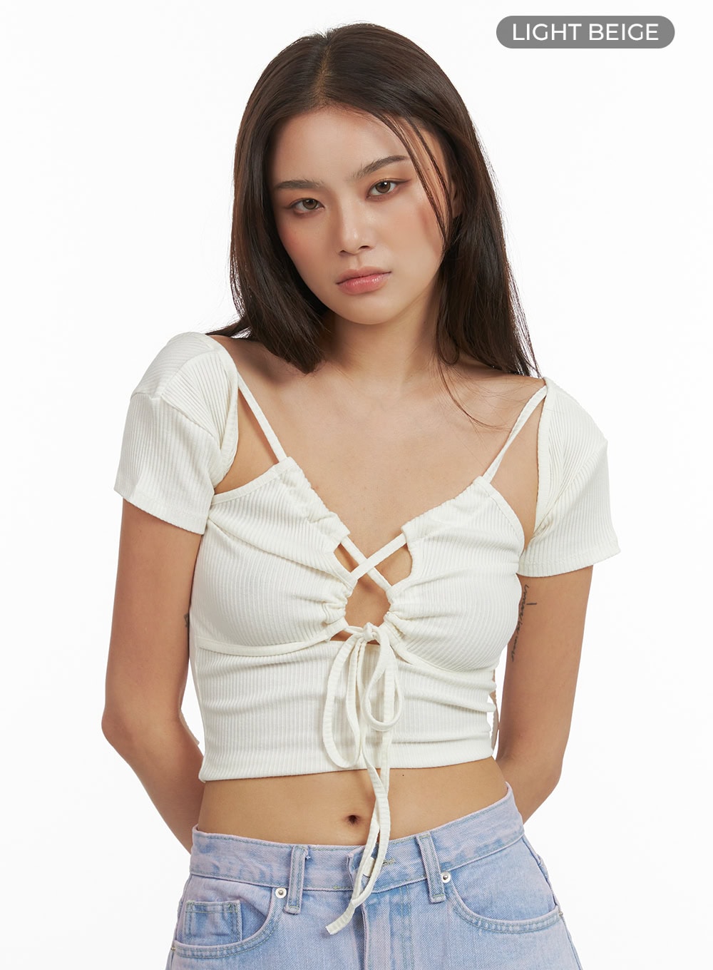 cut-out-short-sleeve-crop-top-cy424