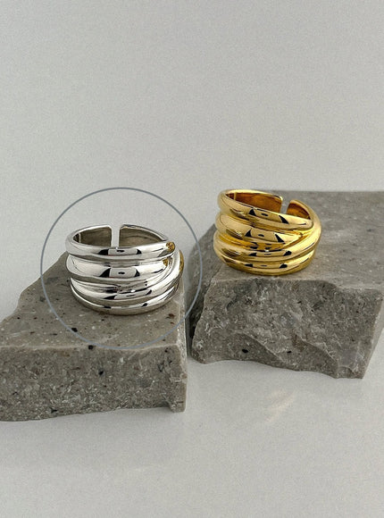 tesla-wide-form-ring-ia524 / Silver