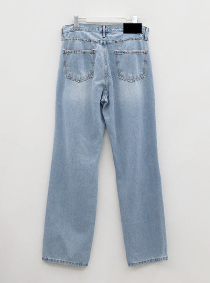 Ripped Maxi Denim Pants Unisex CO14