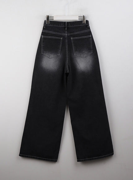 mid-waist-washed-button-wide-leg-jeans-cj409