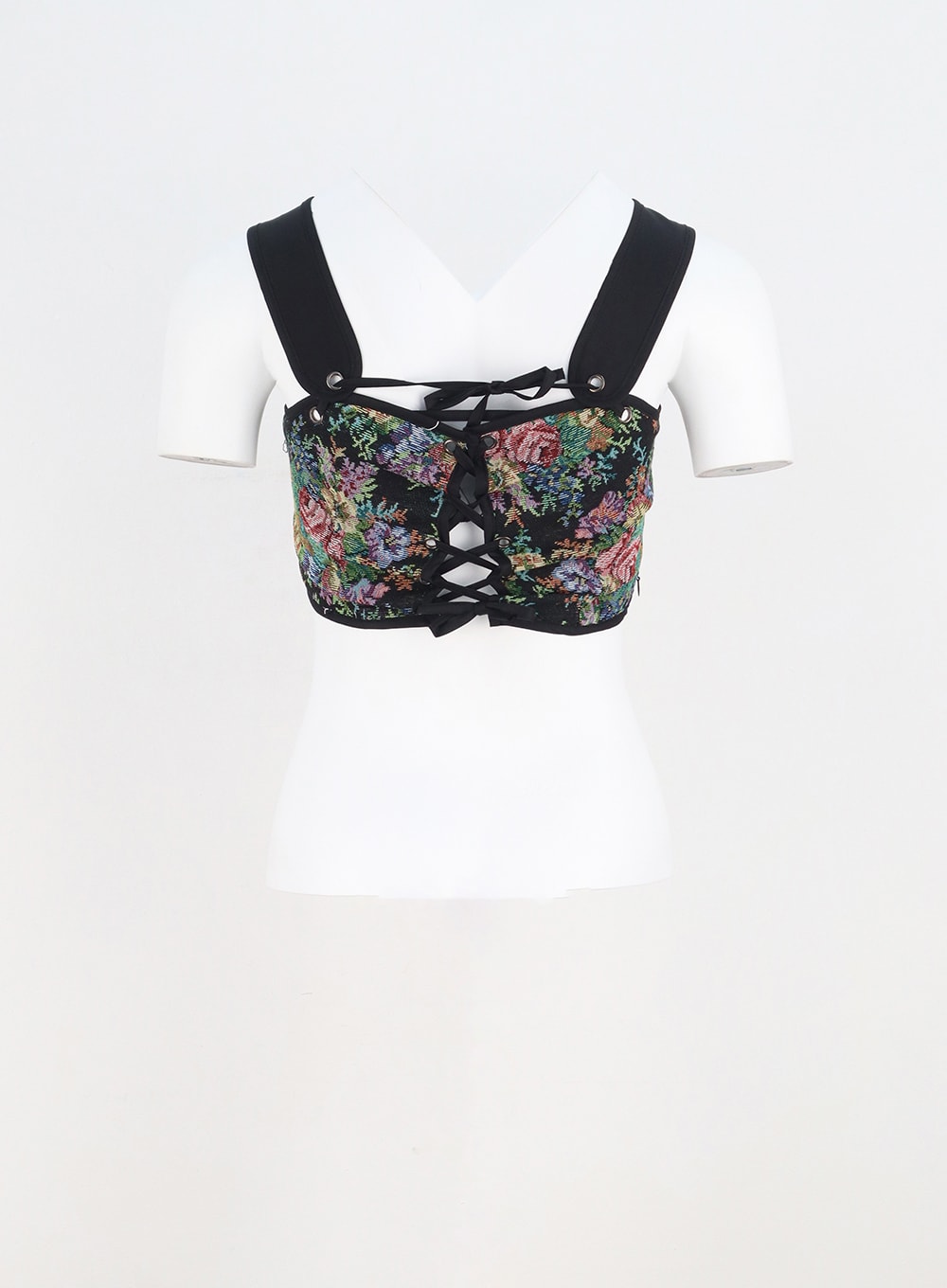 floral zara corset black｜TikTok Search