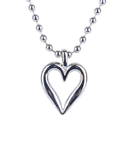 Bold Heart Necklace CL524