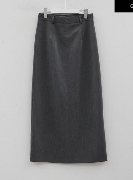 Tailored Maxi Skirt CJ08