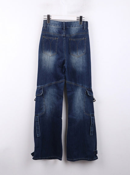 straight-fit-pockets-washed-jeans-cj418