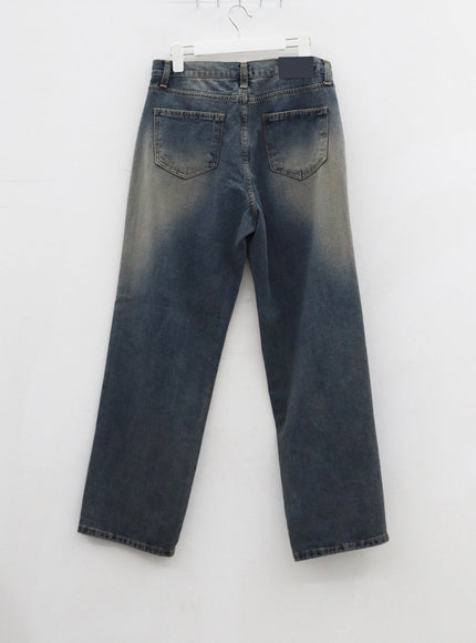 Baggy-Jeans mit mittlerer Leibhöhe Unisex CJ330