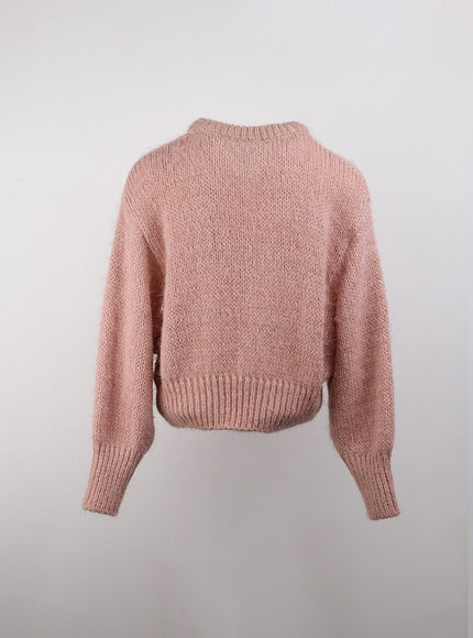 striped-knit-round-neckline-long-sleeve-top-cj409