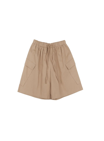 casual-cargo-pocket-shorts-cg526 / Beige