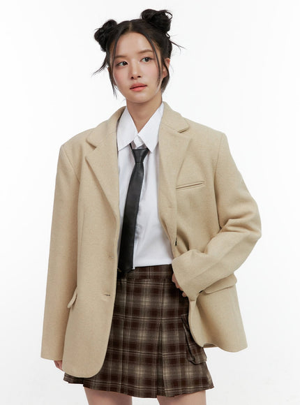 wool-blend-oversized-blazer-on404 / Beige