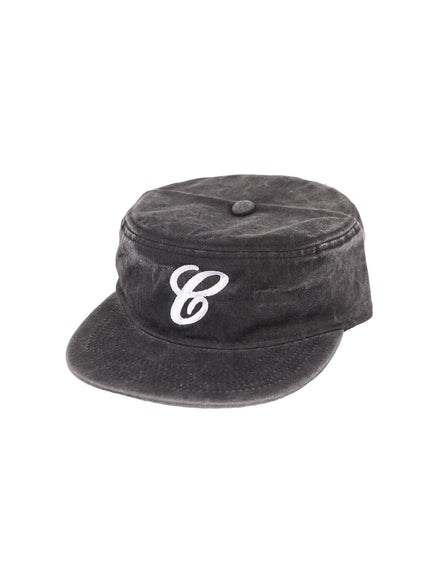 camo-initial-flap-cap-cy519 / Black