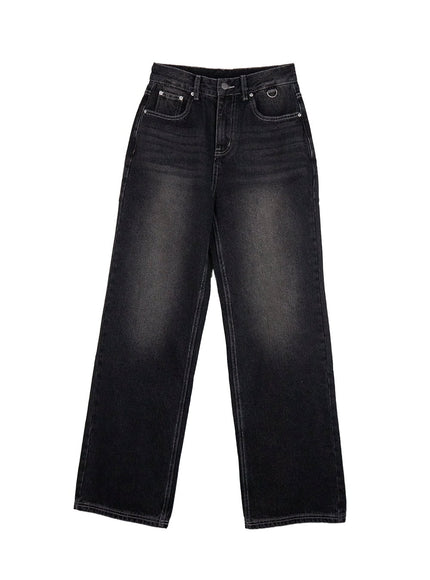 Haley Washed Wide-Leg Jeans CJ511