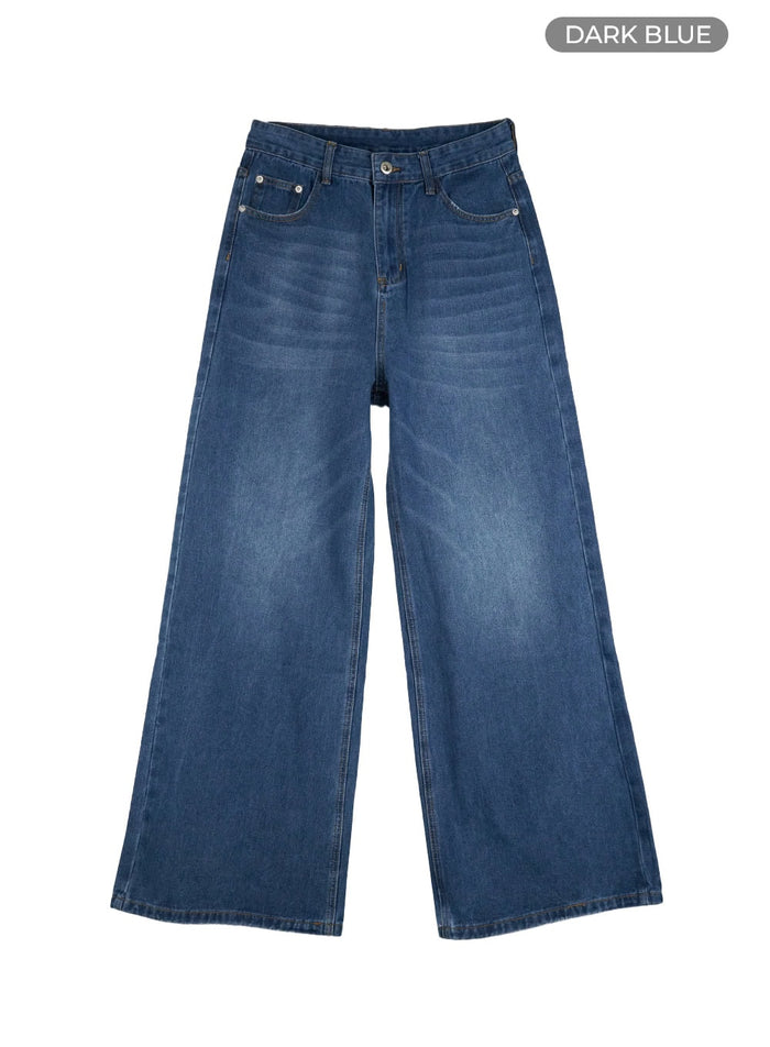 vintage-low-rise-baggy-jeans-cu421 / Dark blue