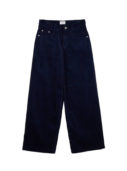 corduroy-wide-fit-trousers-on422 / Dark blue