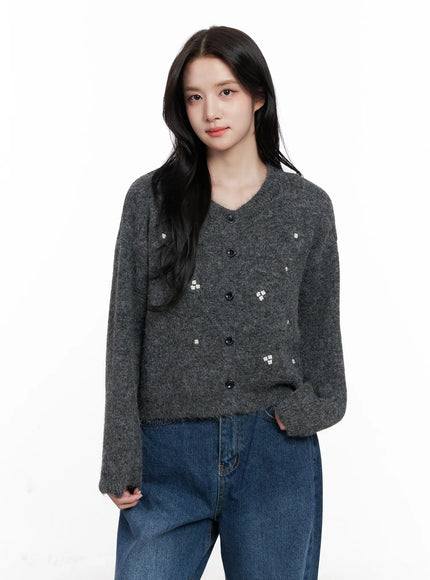 Cozy Knit Cardigan and Tank Top Set CO523