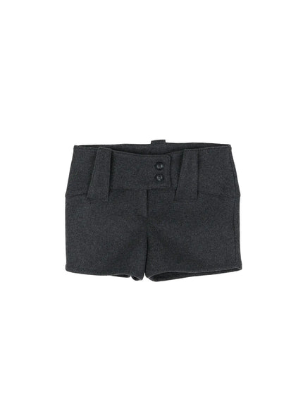 Wool Button Shorts CD509