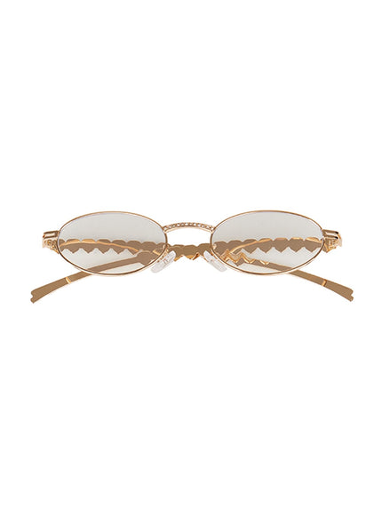 shining-heart-sunglasses-ca509 / Gold