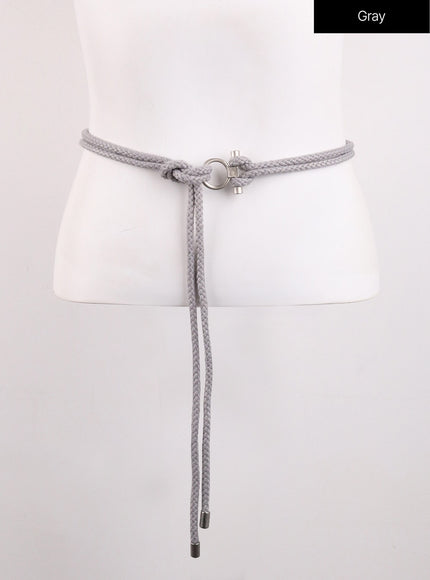 rope-waist-band-cj423 / Gray