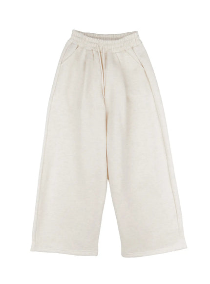 wide-leg-sweatpants-cn528 / Light beige