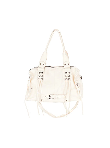 faux-leather-versatile-shoulder-bag-cy519 / Light beige