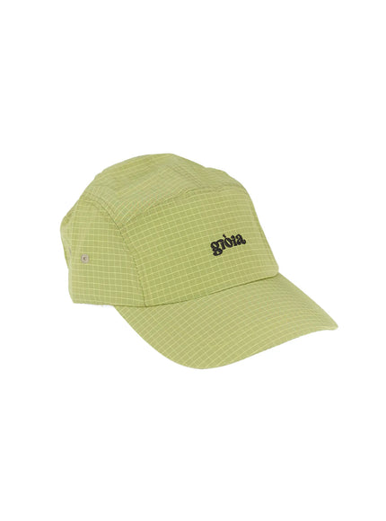 graphic-embroidered-hat-cu516 / Light green