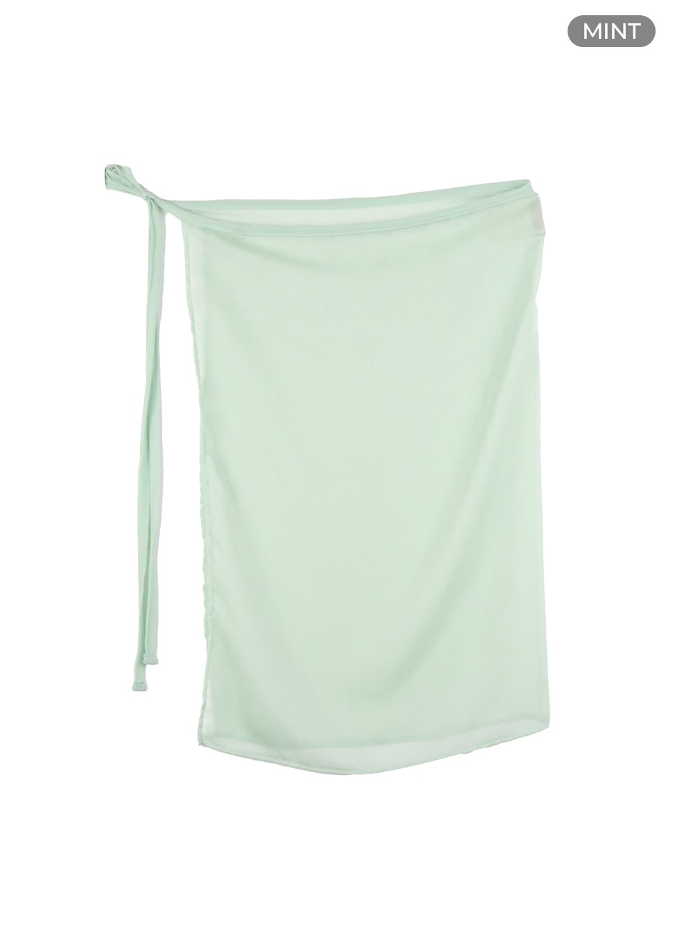 sheer-wrap-midi-cover-up-oy408 / Mint