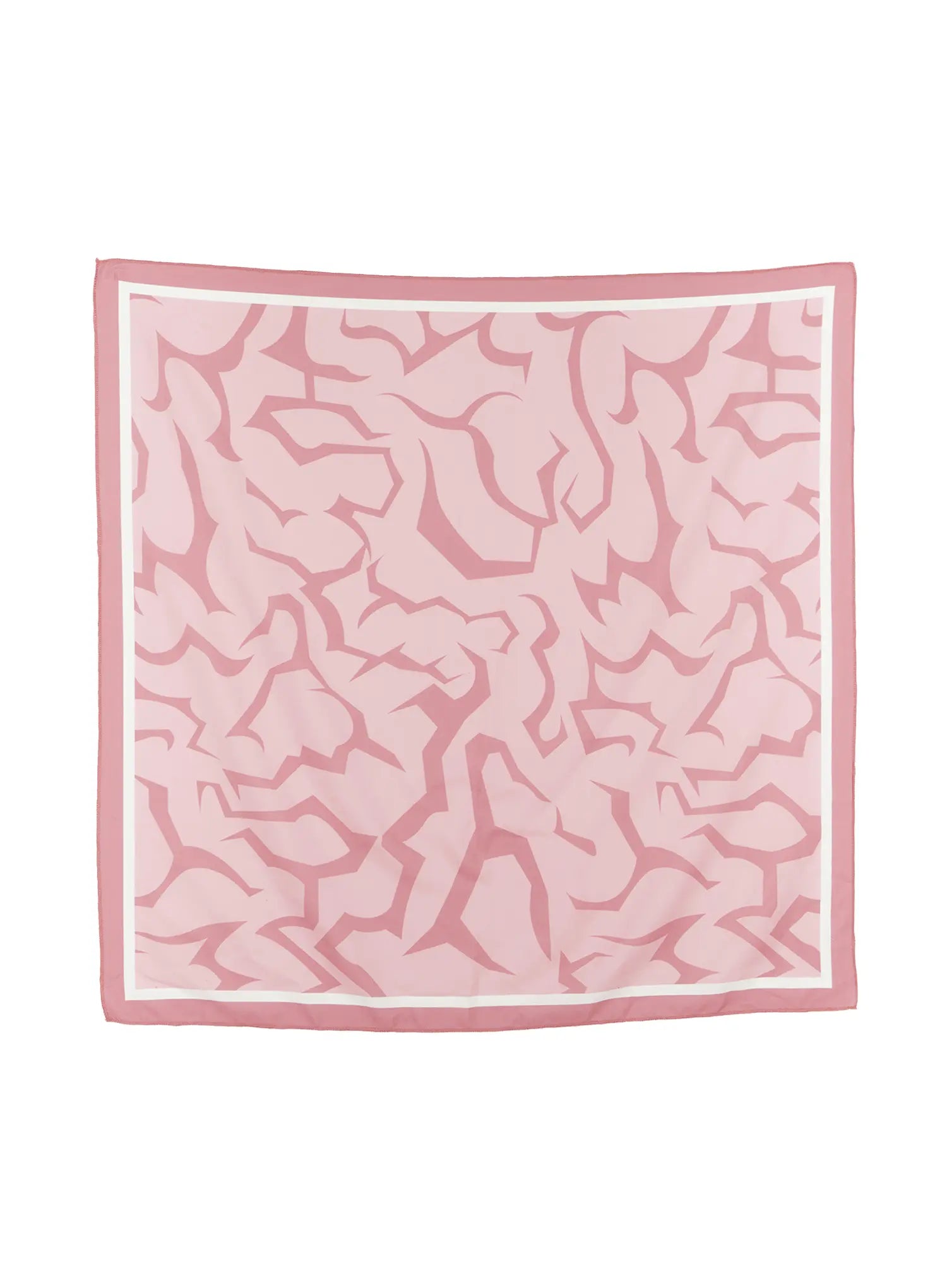 graphic-scarf-cn513 / Pink