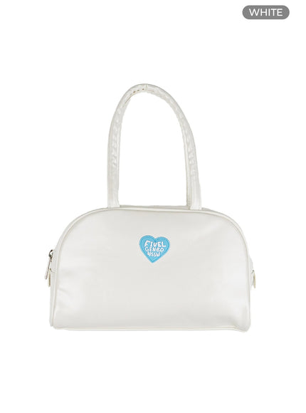 leather-tote-bag-cl425 / White