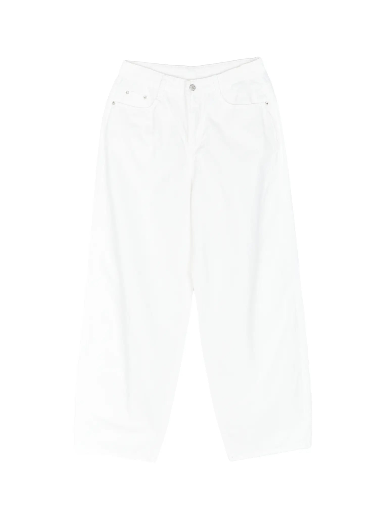 relaxed-fit-wide-leg-pants-cy529 / White