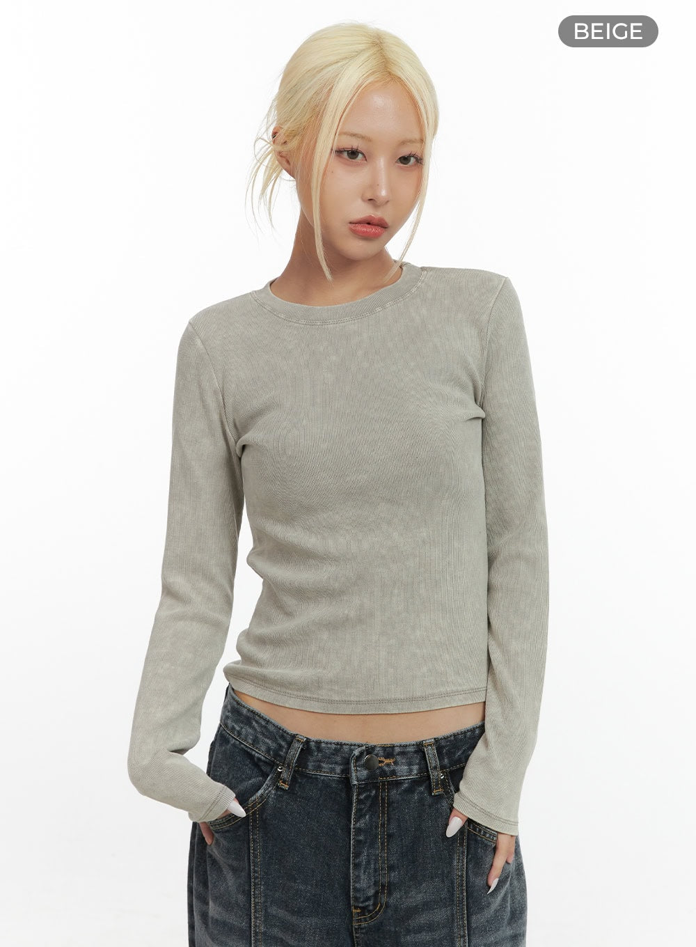 softwash-cozy-pigment-long-sleeve-cs426 / Beige