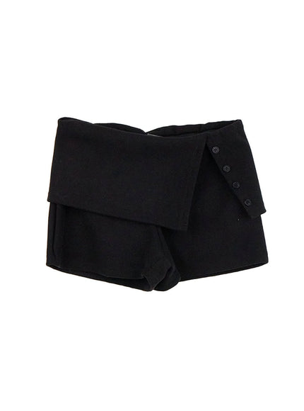 chic-low-waisted-shorts-cn428 / Black