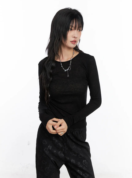 Classic Soft Long Sleeve Top CO507