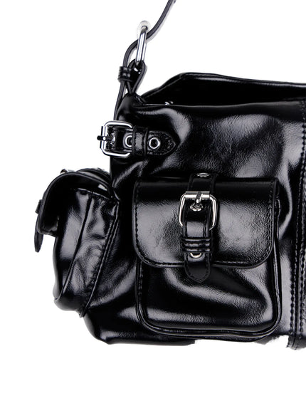 Multi-Pocket Belt Shoulder Bag CA514