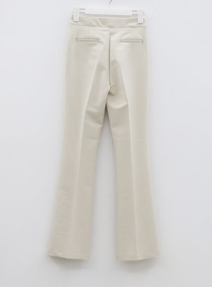 Slim Fit Bootcut Pants OF322