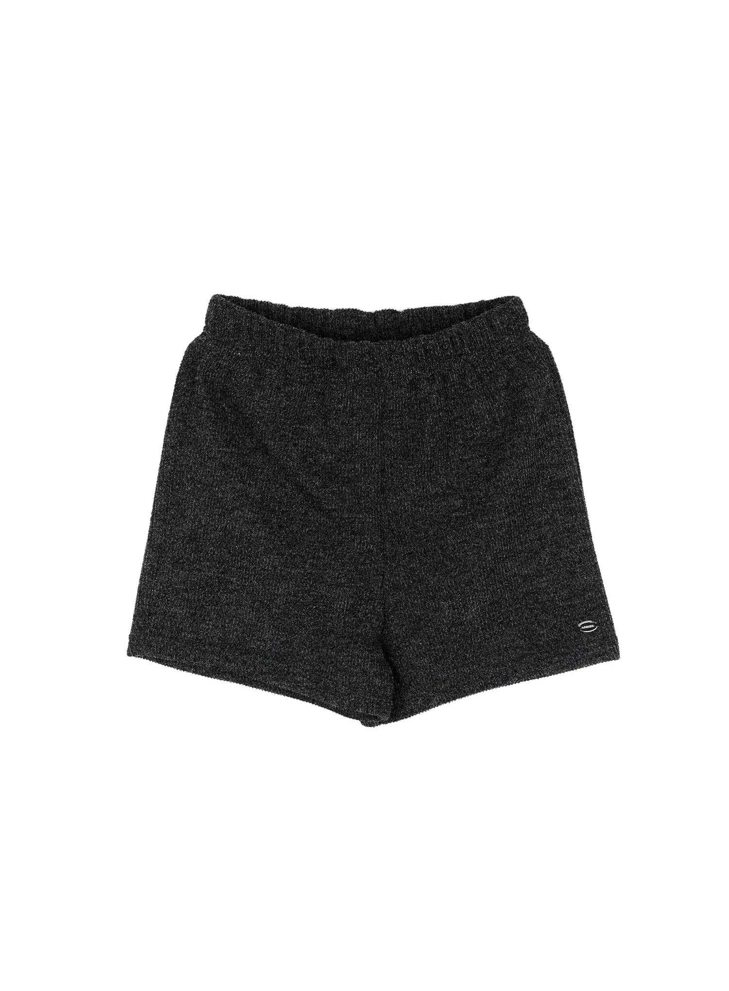 cozy-knit-micro-shorts-cd505 / Dark gray