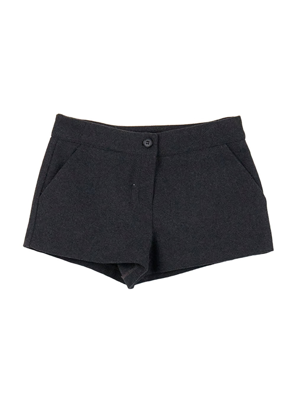 Wool Blend Low-Waist Shorts CJ506