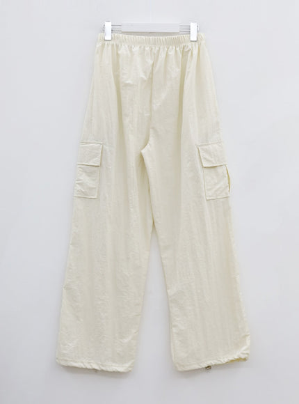 Loose Fit String Cargo Pants CG01