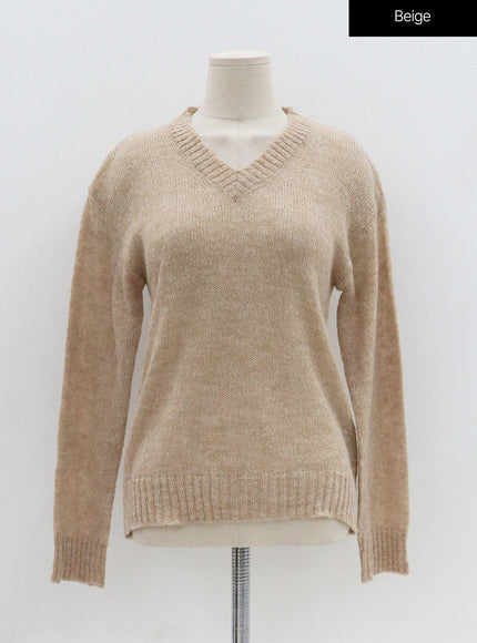 Soft V-Neck Knit OO07